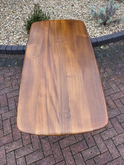 Mid Century Ercol Plank Dining Table - Image 2