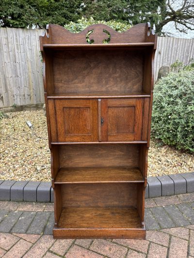 Arts & Crafts Bookcase Cupboard - Image 2