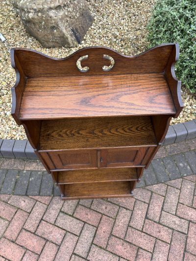 Arts & Crafts Bookcase Cupboard - Image 3