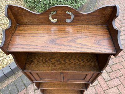 Arts & Crafts Bookcase Cupboard - Image 7