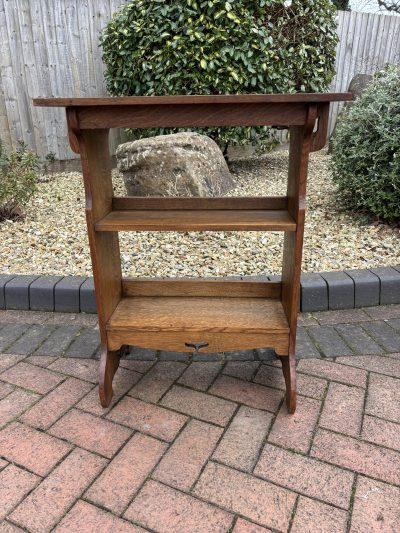 Arts & Crafts Bookcase Side Table - Image 6