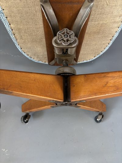 1940s Hillcrest Swivel Desk Chair - Image 7