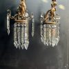 CHERUBS LUSTES GILTED WALL LAMPS - Image 10