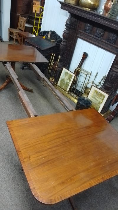 Antique Style Dining Table Seats 12 - Image 4