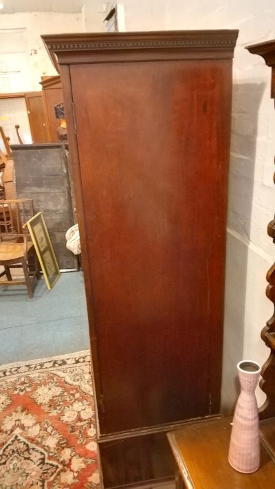 Small Antique Single Door Wardrobe - Image 6