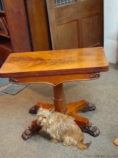 Good Antique Card Games Table - Image 2