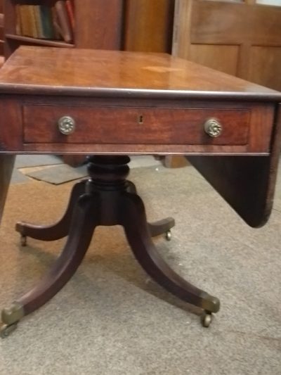 Antique Regency Pembroke Table - Image 6