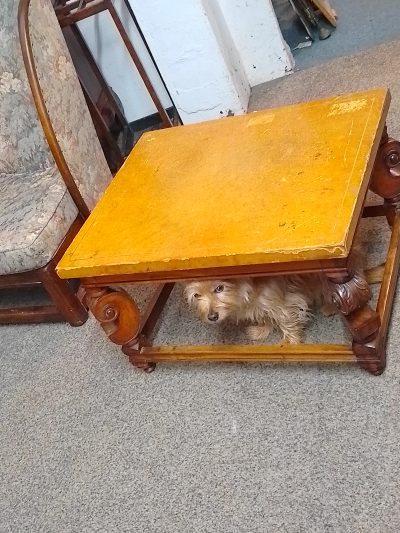 Antique coffee Table - Image 6