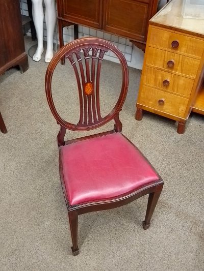 Good Antique Set of 8 Hepplewhite Dining Chairs - Image 10