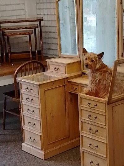 Antique Country House Dressing Table - Image 11