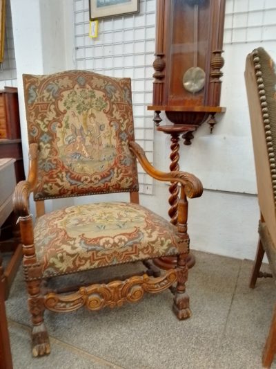 Pair of 1930 Large Armchairs - Image 11