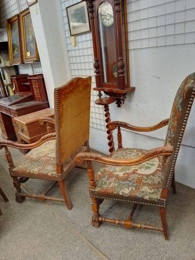 Pair of 1930 Large Armchairs - Image 9