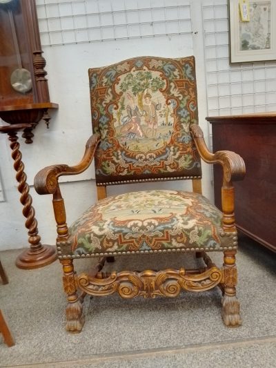 Pair of 1930 Large Armchairs - Image 3