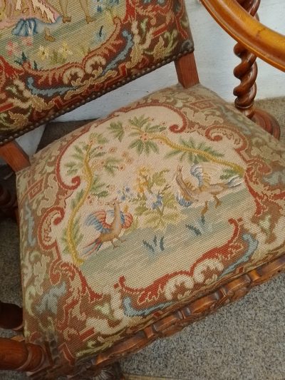 Pair of 1930 Large Armchairs - Image 4