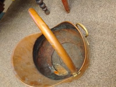 Antique Copper Coal Scuttle - Image 3