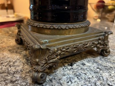 Sevres style urn large pair off - Image 7