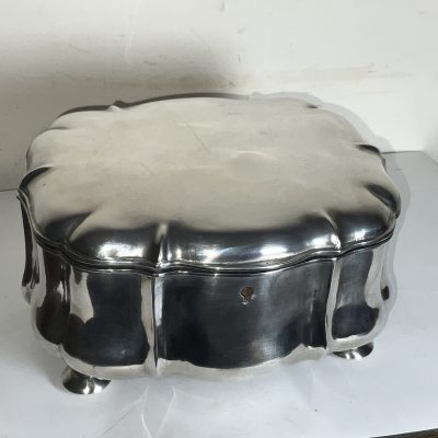 Solid silver jewels casket - Image 2