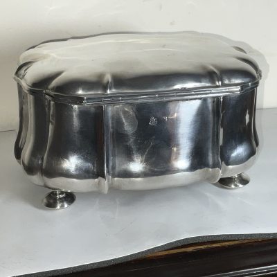 Solid silver jewels casket - Image 5