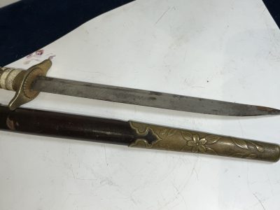 JAPANESE NAVAL OFFICERS DIRK & SCABBARD 2WW - Image 13