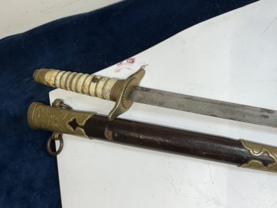 JAPANESE NAVAL OFFICERS DIRK & SCABBARD 2WW - Image 14