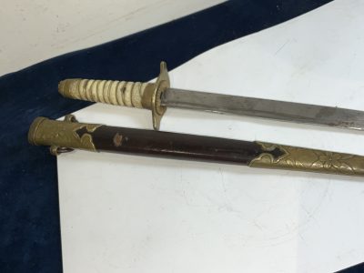 JAPANESE NAVAL OFFICERS DIRK & SCABBARD 2WW - Image 18