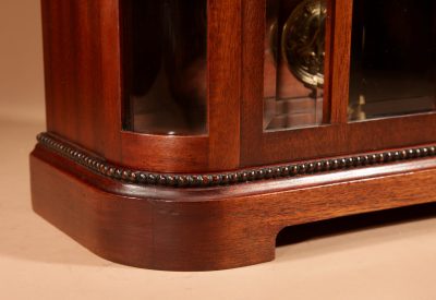 Art nouveau Rare Germany, Furtwangen/Black Forest Mahogany Mantel Clock Circa 1895.  - Image 9