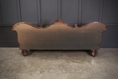 Large Rosewood Leather Sofa - Image 15