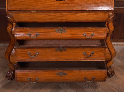 18th-century Dutch Bombe Bureau Bookcase SAI1379 - Image 17