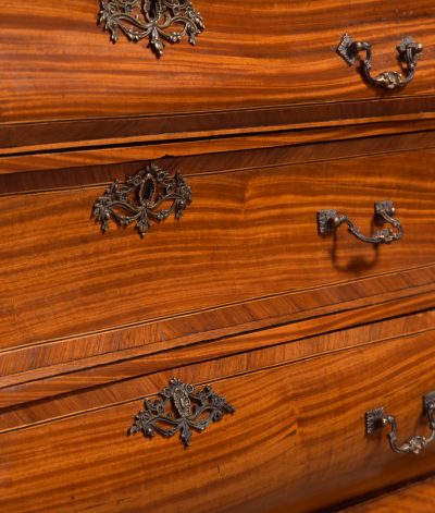 18th-century Dutch Bombe Bureau Bookcase SAI1379 - Image 26