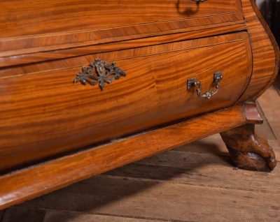 18th-century Dutch Bombe Bureau Bookcase SAI1379 - Image 29