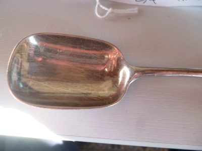 SILVER SPOON 1930S 14 CM BY 3 CM ACROSS BOWL 31 GRAMS - Image 2