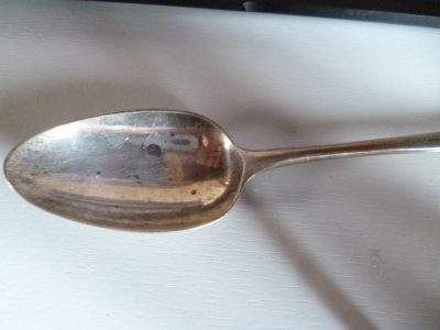 SILVER SPOON 1809 BY RICHARD CROSSLEY  37 GRAMS   17 CM - Image 2