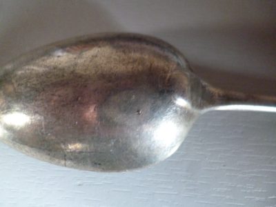 SILVER SPOON 1809 BY RICHARD CROSSLEY  37 GRAMS   17 CM - Image 5