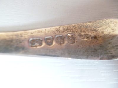 SILVER SPOON 1809 BY RICHARD CROSSLEY  37 GRAMS   17 CM - Image 7