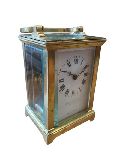 Beautiful Antique Miniature French Carriage clock – ca1900 - Image 2