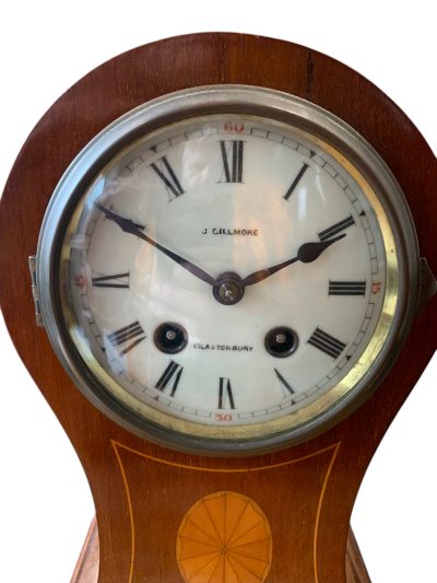 Wonderful Edwardian balloon Shape Mantel Clock – ca1900 - Image 2