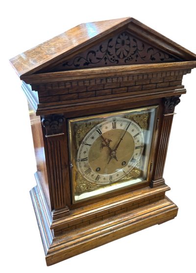 Fabulous Antique Architectural Musical 8-Day Bracket Clock – ca 1900 - Image 6