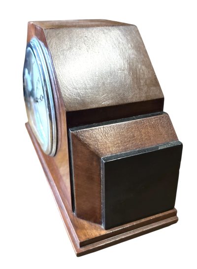 Stylish Art Deco Mantel Clock – 8 Day Clock – ca1940 - Image 8