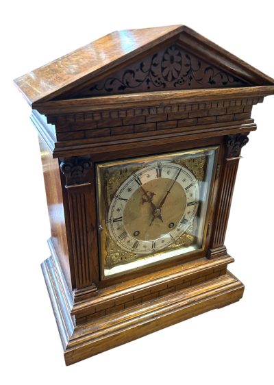 Fabulous Antique Architectural Musical 8-Day Bracket Clock – ca 1900 - Image 3