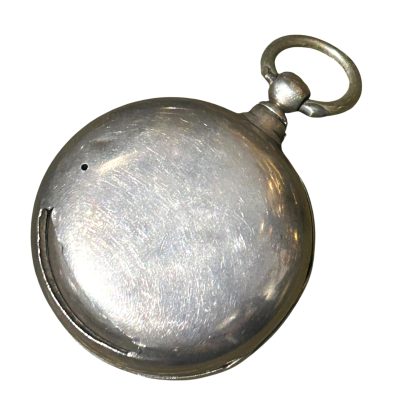 Lovely Victorian Silver Pear shaped case fusee Pocket Watch – Birmingham ca1876 - Image 5