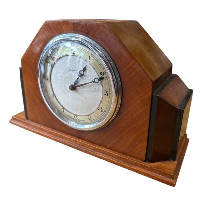 Stylish Art Deco Mantel Clock – 8 Day Clock – ca1940 - Image 4