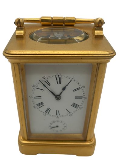 Fabulous Victorian French Alarm Carriage Clock – ca1880 - Image 14