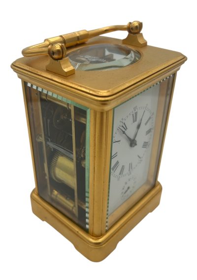 Fabulous Victorian French Alarm Carriage Clock – ca1880 - Image 10