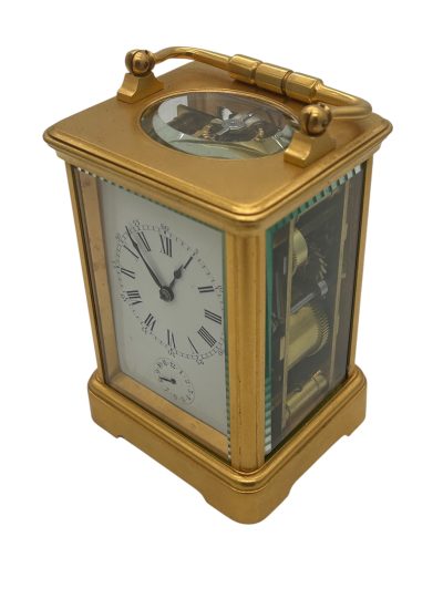 Fabulous Victorian French Alarm Carriage Clock – ca1880 - Image 11