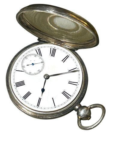 Classic  Victorian Silver case fusee Pocket Watch -ca1880 - Image 2