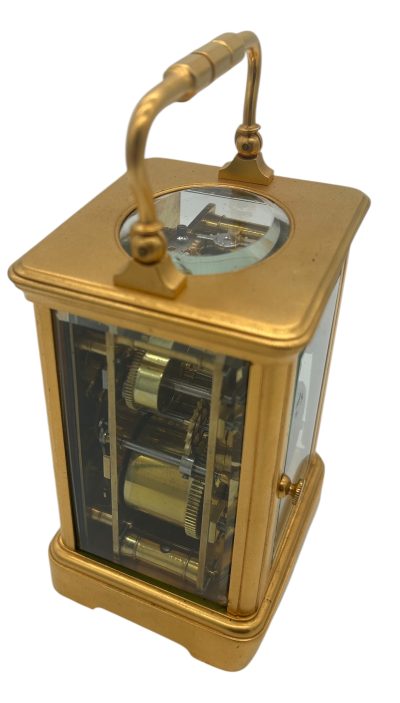 Fabulous Victorian French Alarm Carriage Clock – ca1880 - Image 7