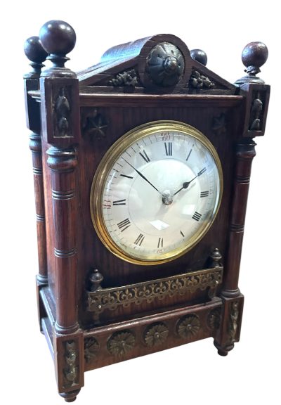 Wonderful Arts & Crafts Style Mantel Clock – ca1900 - Image 7