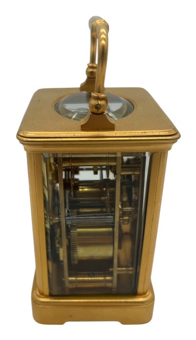 Fabulous Victorian French Alarm Carriage Clock – ca1880 - Image 3