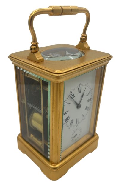 Fabulous Victorian French Alarm Carriage Clock – ca1880 - Image 4