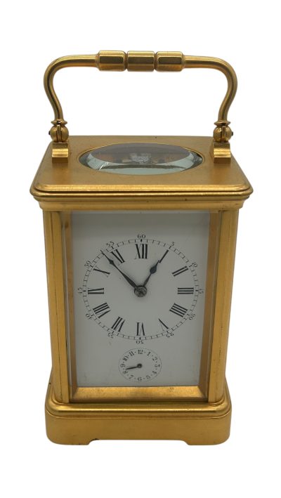 Fabulous Victorian French Alarm Carriage Clock – ca1880 - Image 6